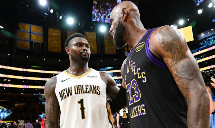 开云体育下载入口-去他的那些鬼话！詹姆斯赛后寄语锡安曝光 吐槽老冤家A-史密斯