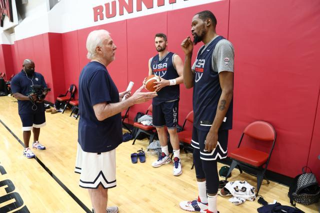 开云体育下载APP-美国男篮吹响集结号 波波维奇：最快速度爱上彼此