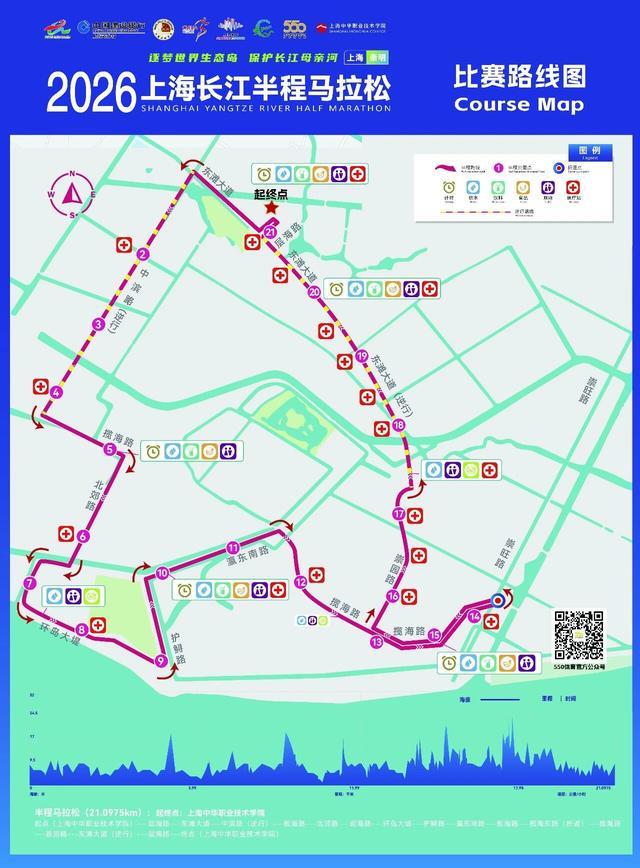 2026上海长江半马周日鸣枪开跑参赛选手凭“赛事票根”可解锁专属福利